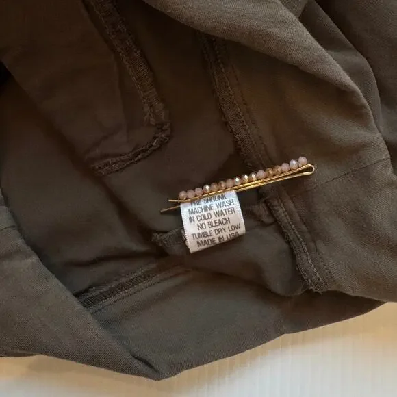 XCVI Utility Pants Cotton Brown Women’s Medium Casual Cozy Gorpcore Minimalist - Picture 13 of 16